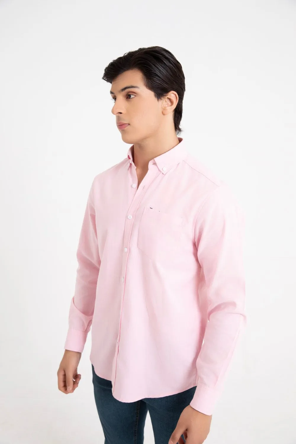 Pink Casual Shirt