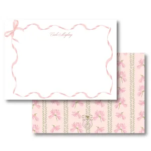 Pink Ribbon Stationery