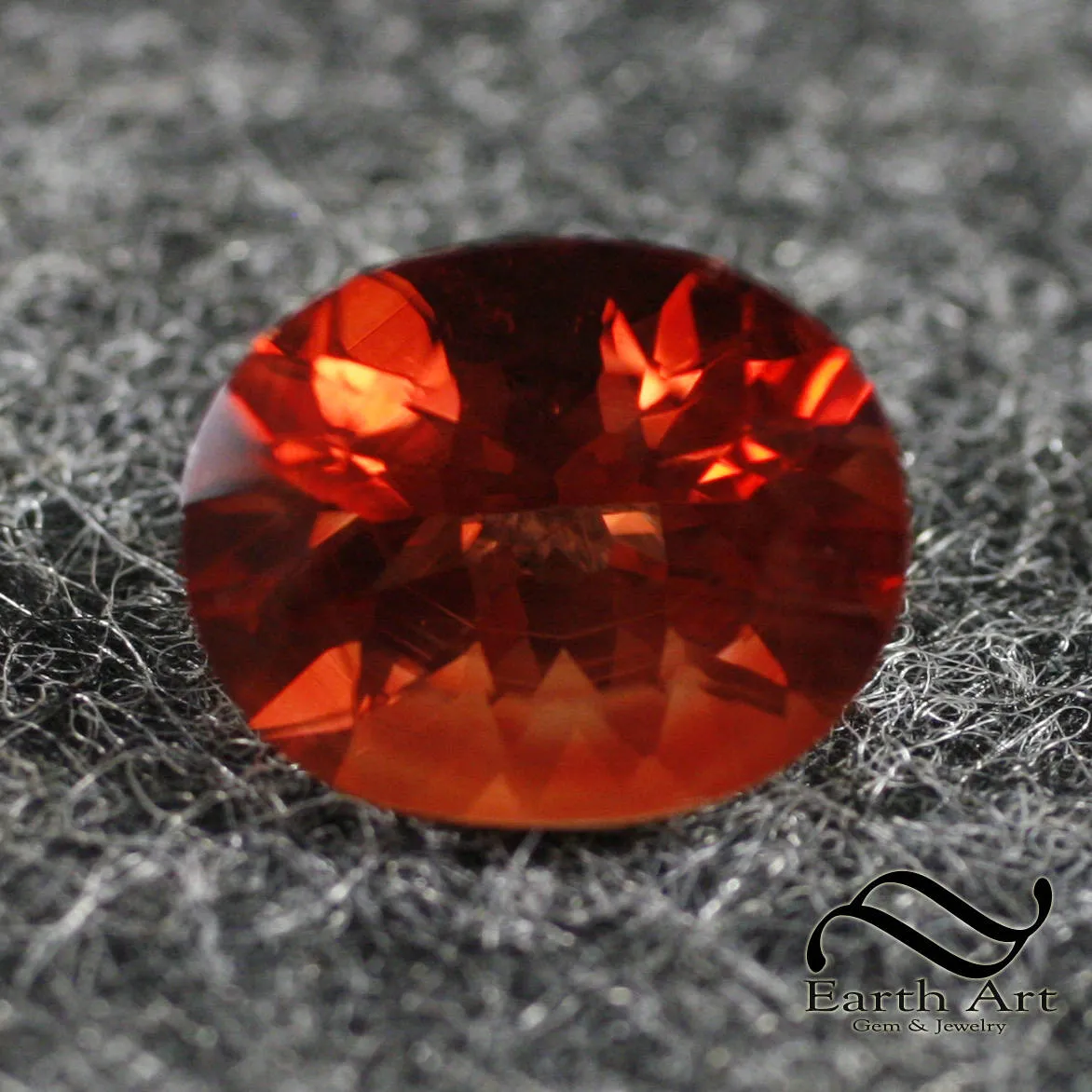 Premium Collection - 9x11mm Cherry Red Oregon Sunstone