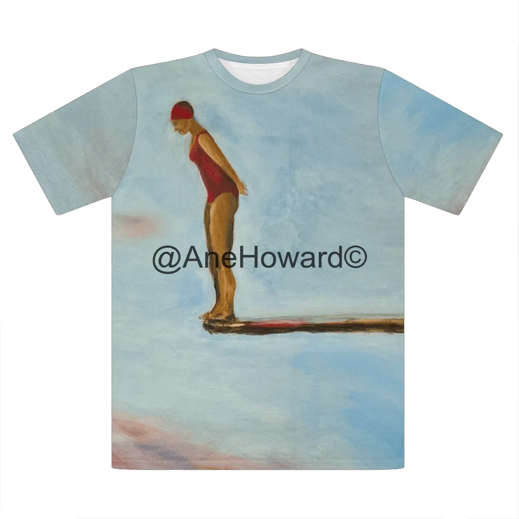 Premium Cut and Sew Sublimation Unisex T-Shirt Diver 4