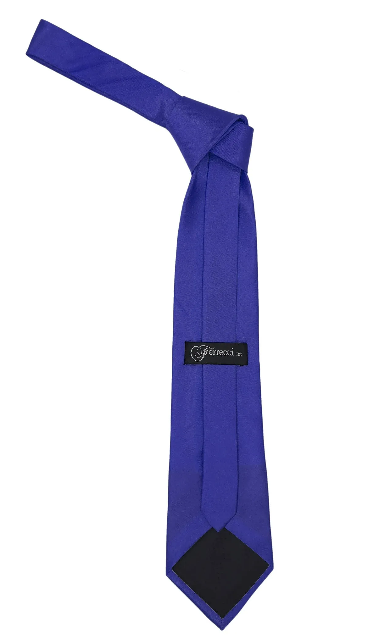 Premium Microfiber Dutch Blue Necktie