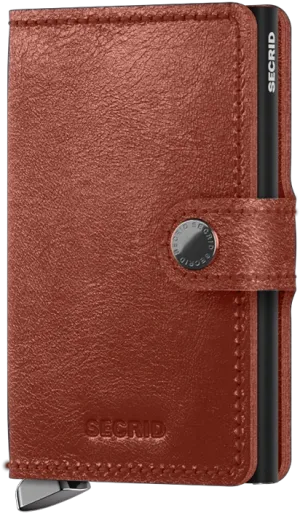 Premium Miniwallet Basco Brown