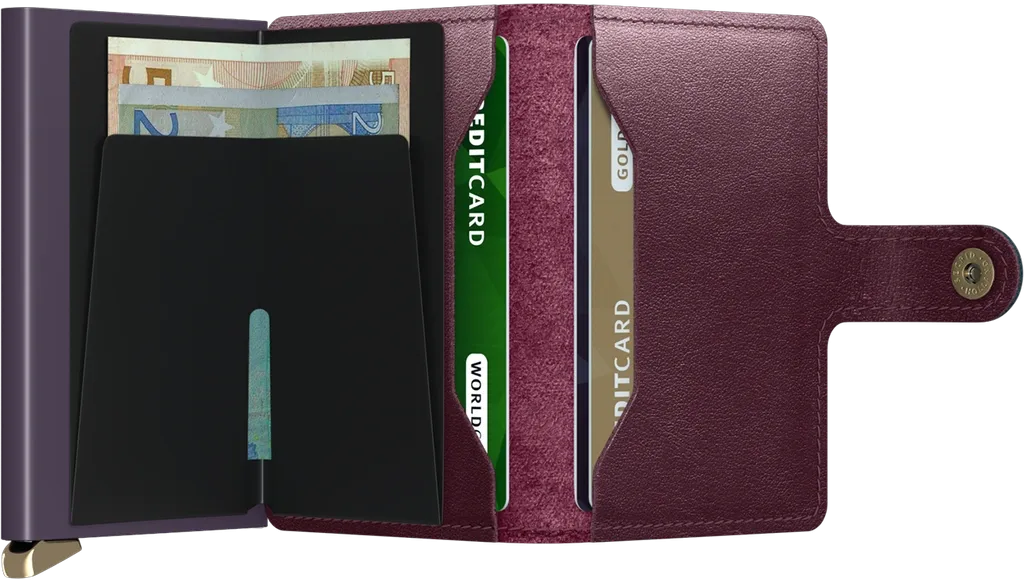 Premium Miniwallet Dusk Bordeaux