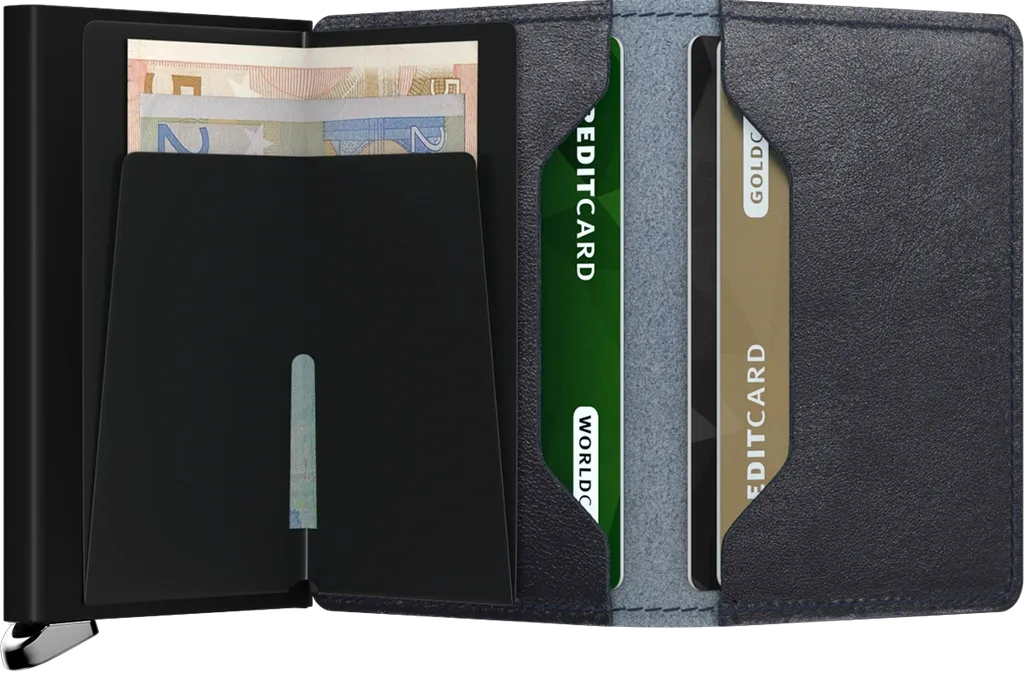 Premium Slimwallet Basco Navy