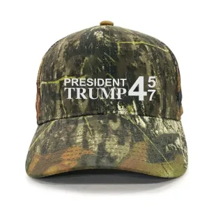 President Trump 45 47 Premium Embroidery Hat (AM25)