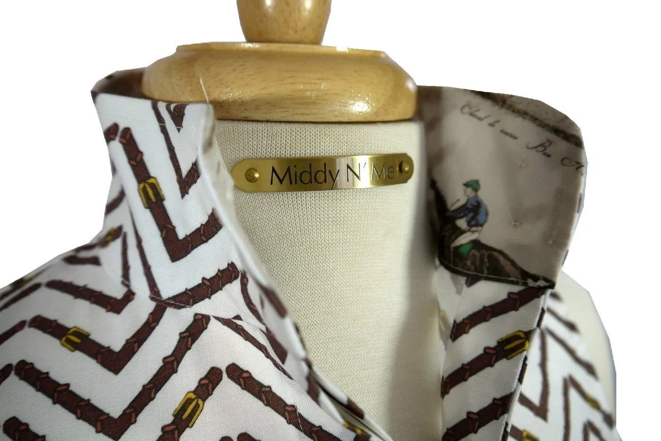 PRIX DE LUTECE DRESS ON CHEVRON REIN