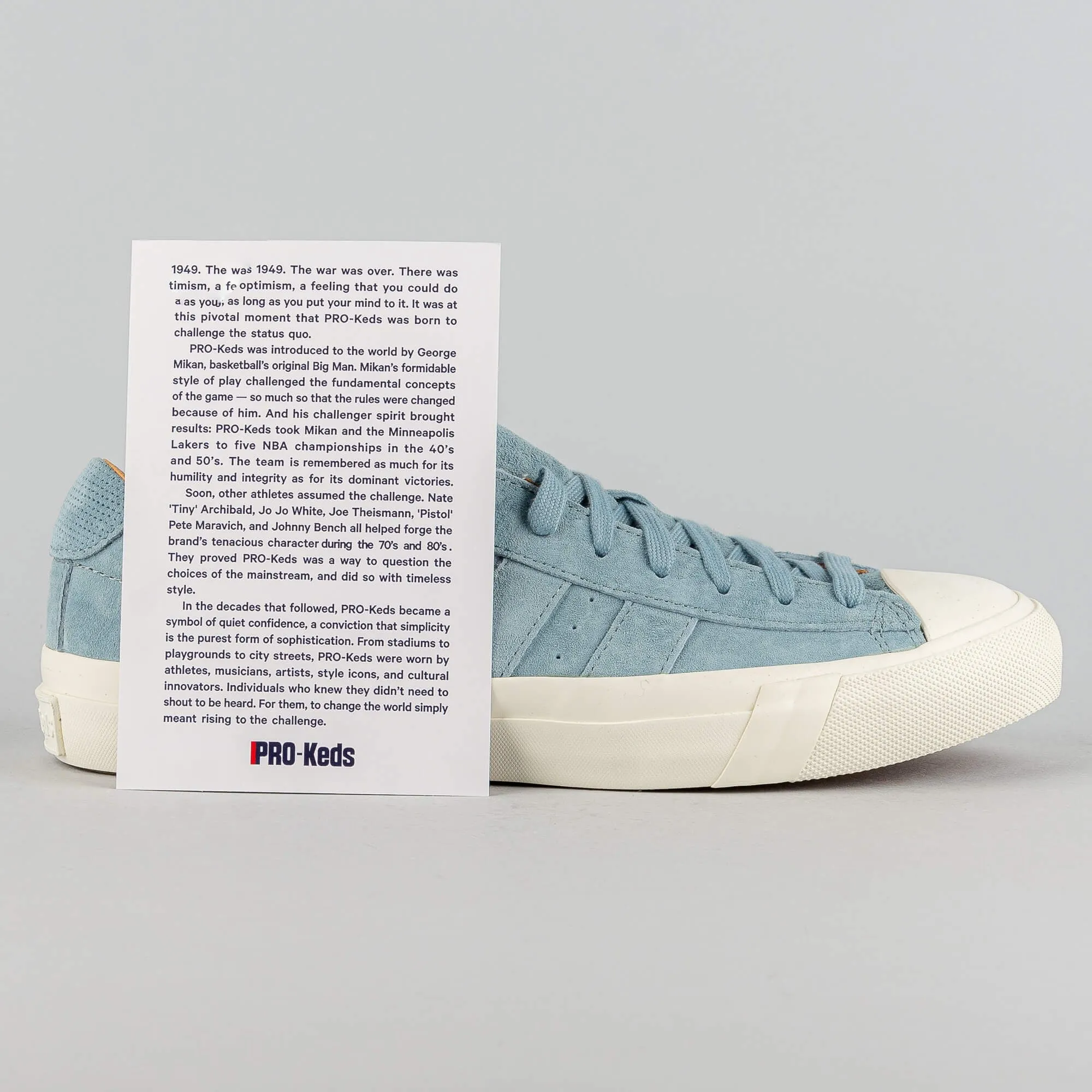 Pro Keds Men Royal Plus Luxury Suede Blue