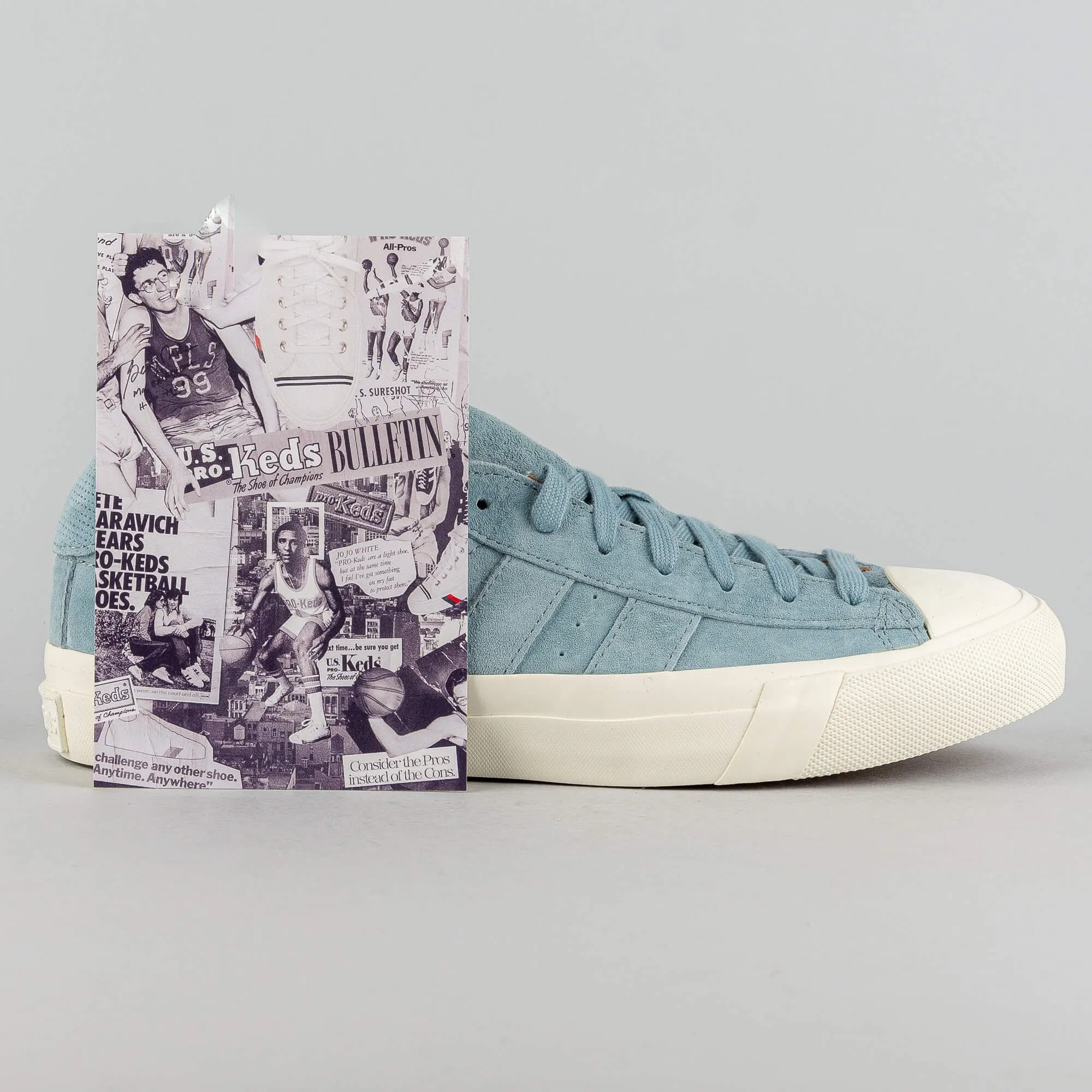 Pro Keds Men Royal Plus Luxury Suede Blue