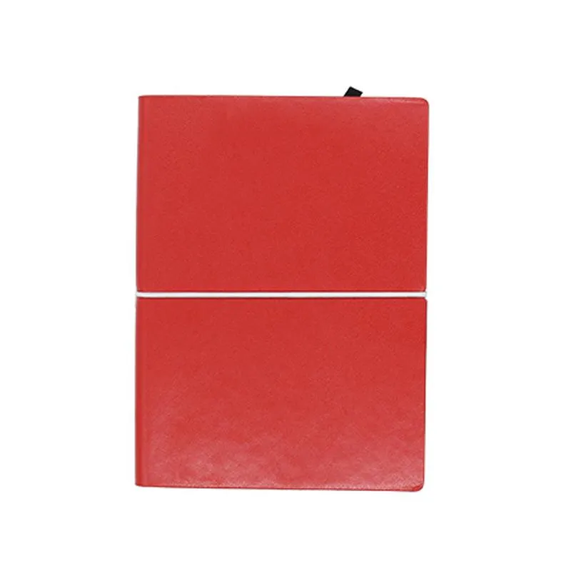 PU Business Notebook with Elastic Band