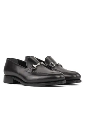 Pursuit Premium Black Bit Loafer
