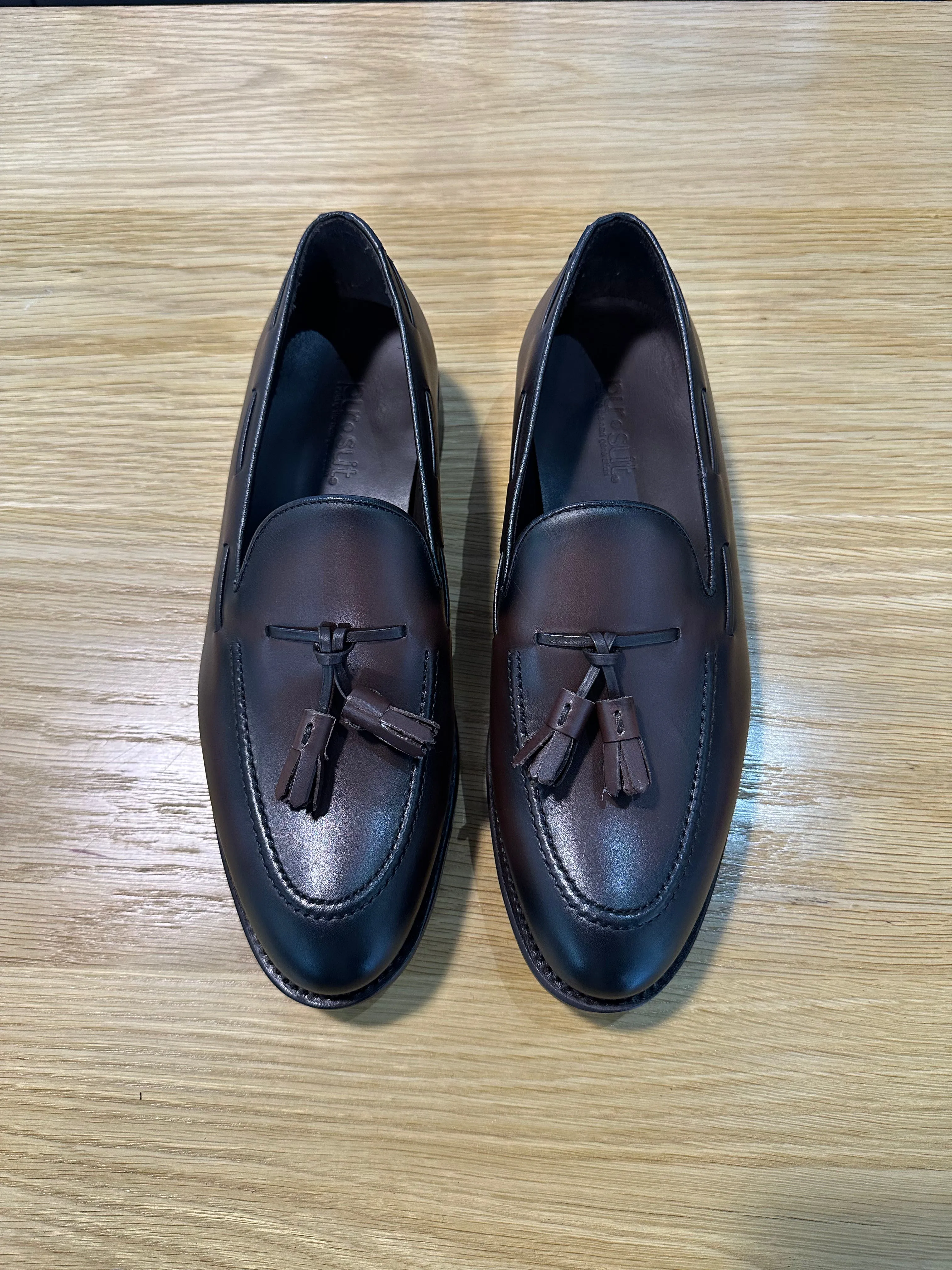Pursuit Premium Dark Brown Tassel Loafer