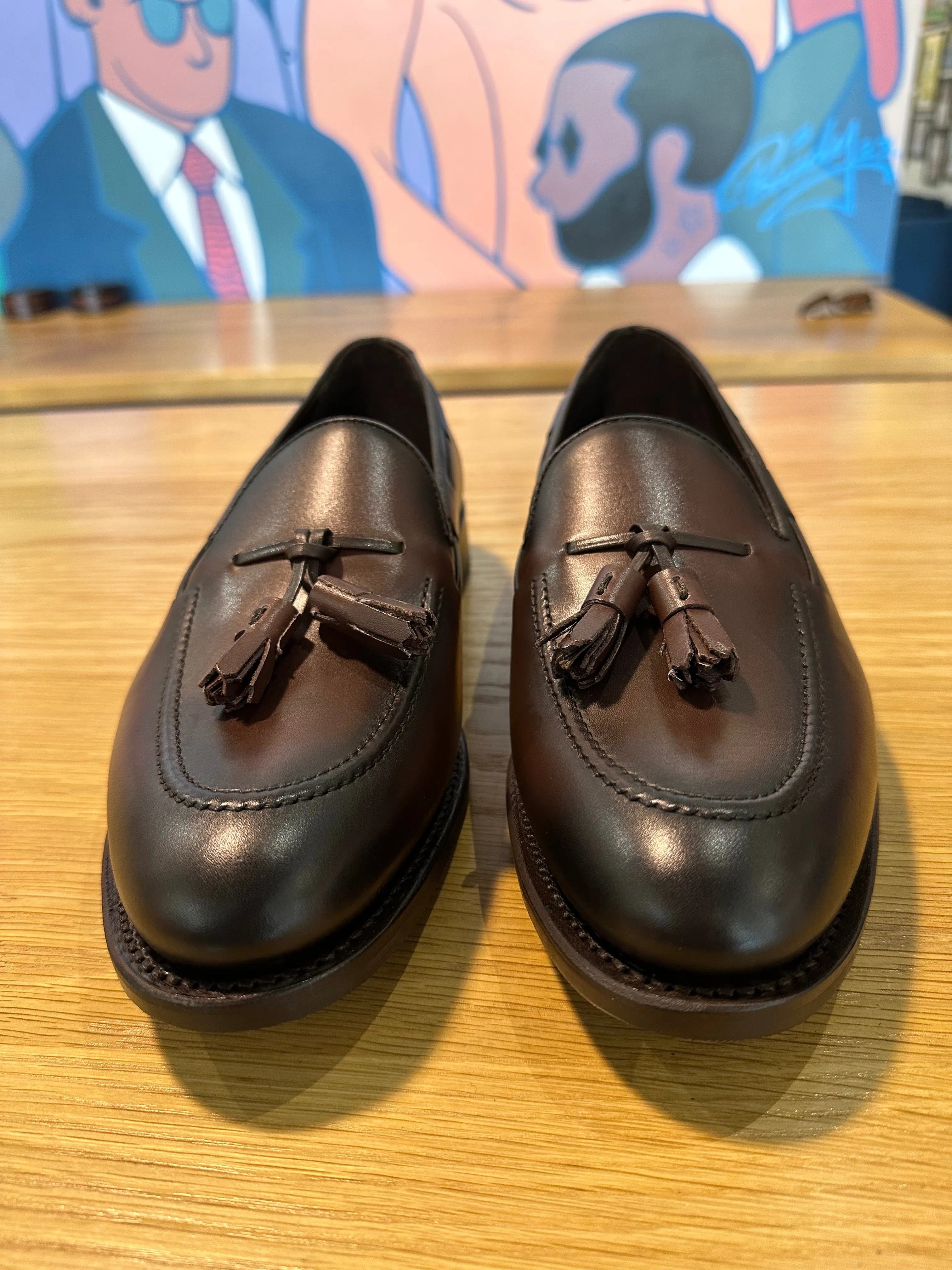 Pursuit Premium Dark Brown Tassel Loafer