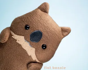 Quokka stuffed animal - Handmade plush Quokka