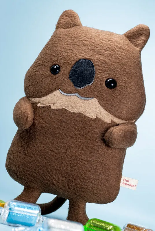 Quokka stuffed animal - Handmade plush Quokka