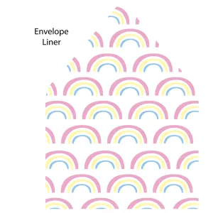Rainbow Flat Note (with envelope liner)