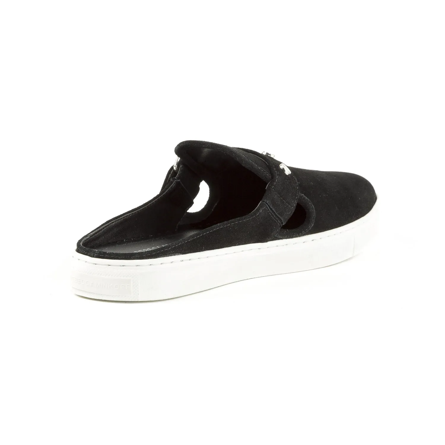 REBECCA MINKOFF Women's Sonia Black Suede Slip-On Sneakers $150 NIB