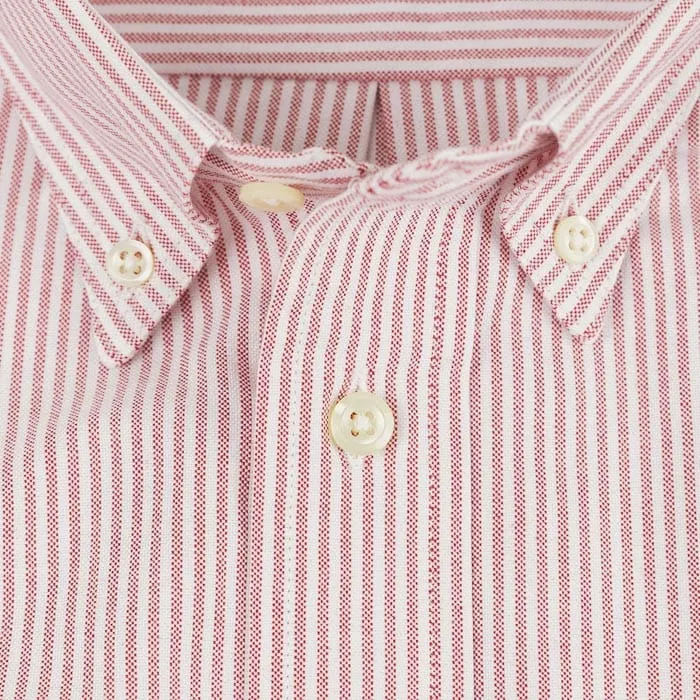 Red Stripe Oxford Weekend Shirt