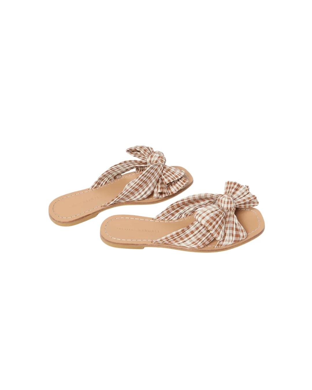 RIMA PLEATED KNOT FLAT SANDAL