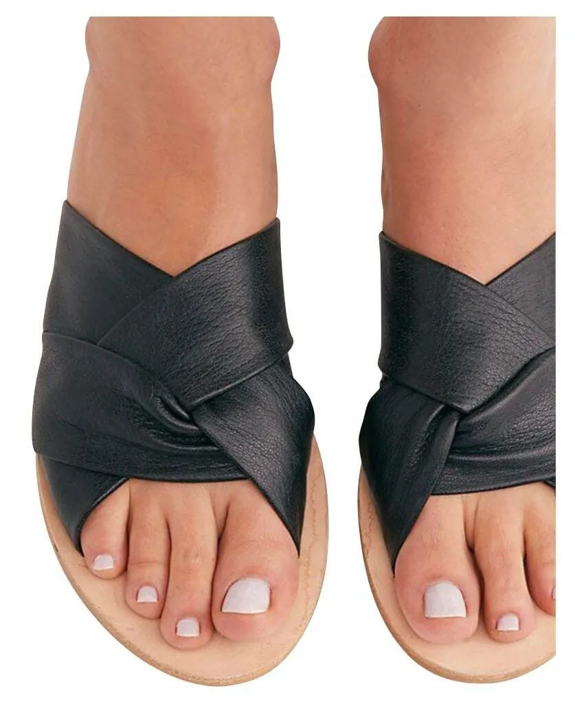 Rio Vista Slide Sandal, Black
