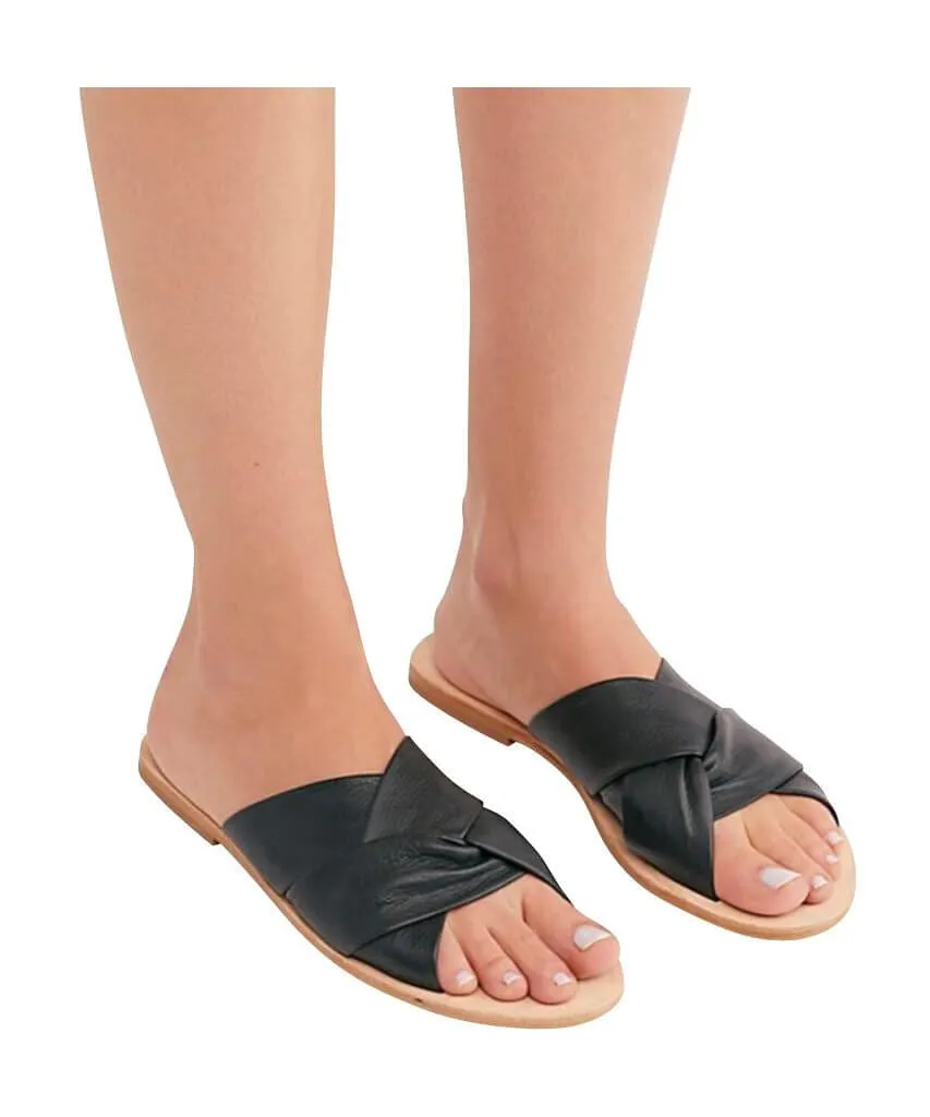 Rio Vista Slide Sandal, Black
