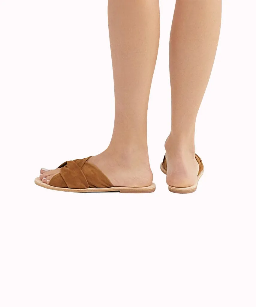 Rio Vista Slide Sandal Brown