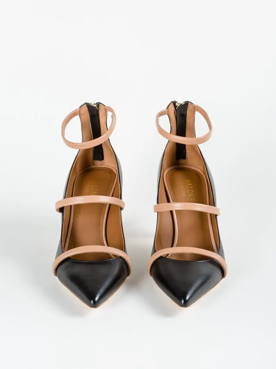 robyn heel - black/nude