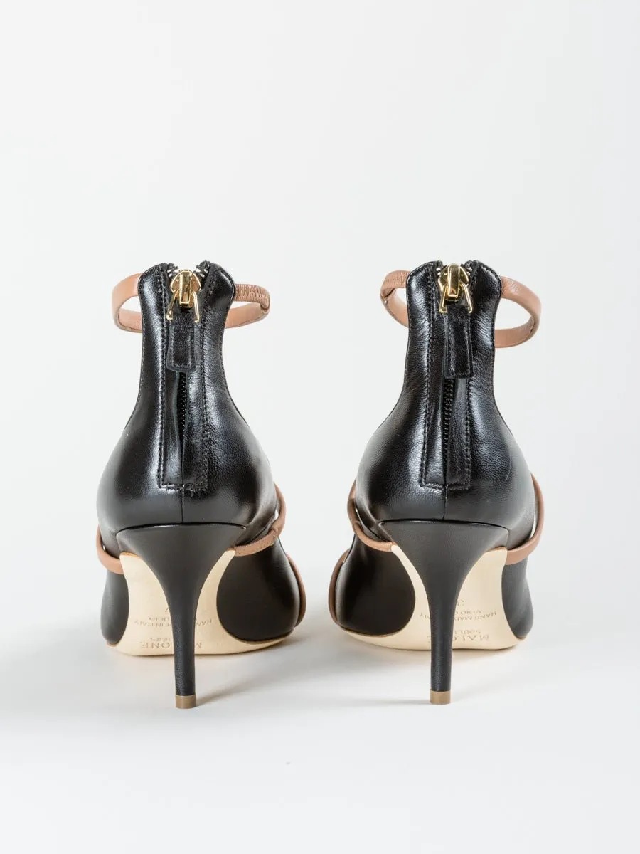 robyn heel - black/nude