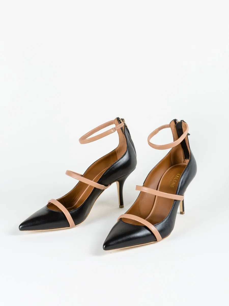 robyn heel - black/nude