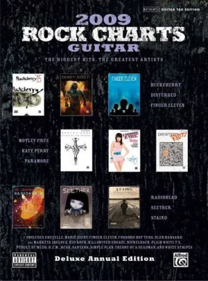 Rock Charts Guitar 2009: Deluxe Annual Edition