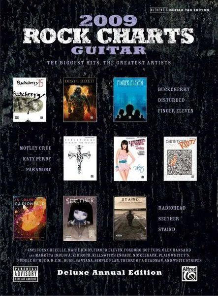 Rock Charts Guitar 2009: Deluxe Annual Edition