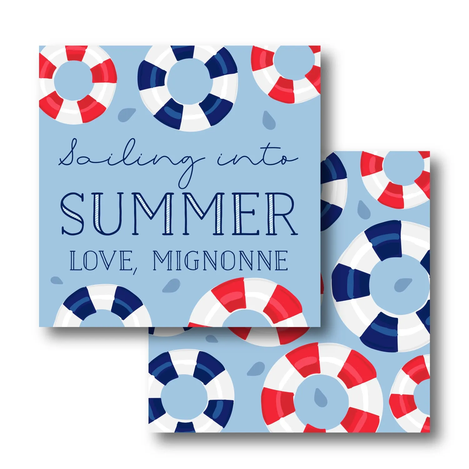 Sailing Summer Tag
