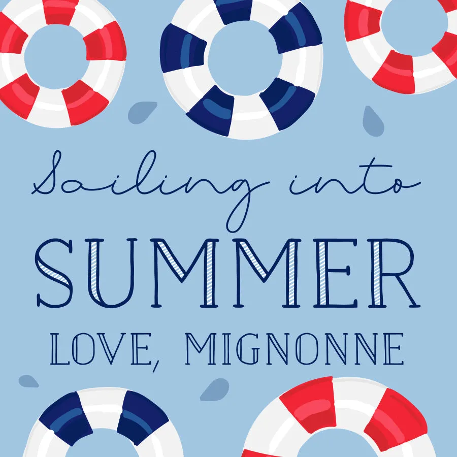 Sailing Summer Tag