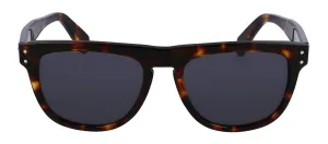 Salvatore Ferragamo SF 1111S 242 Browline Plastic Dark Tortoise Sunglasses with Grey Lens