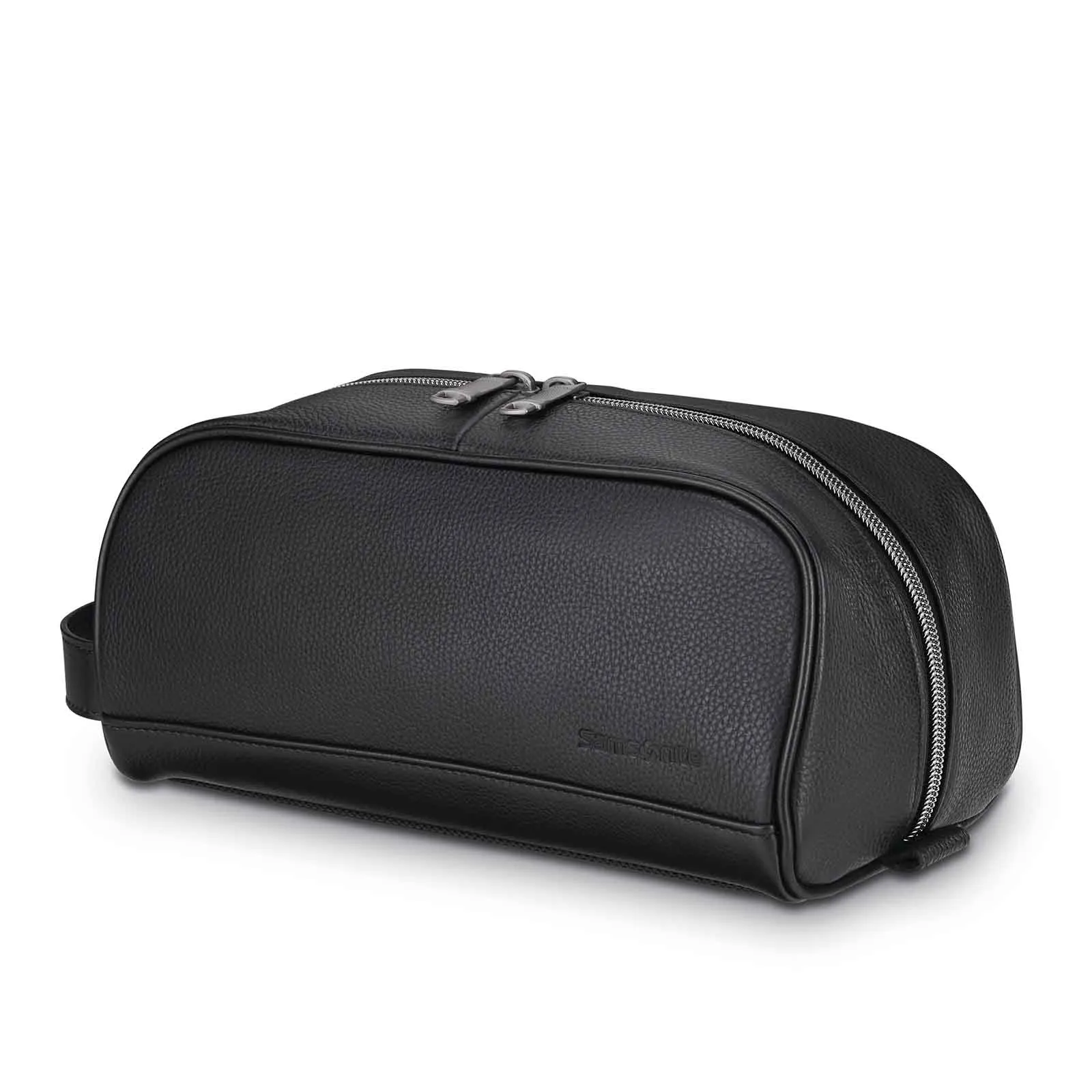 Samsonite Classic Leather Travel Kit Black