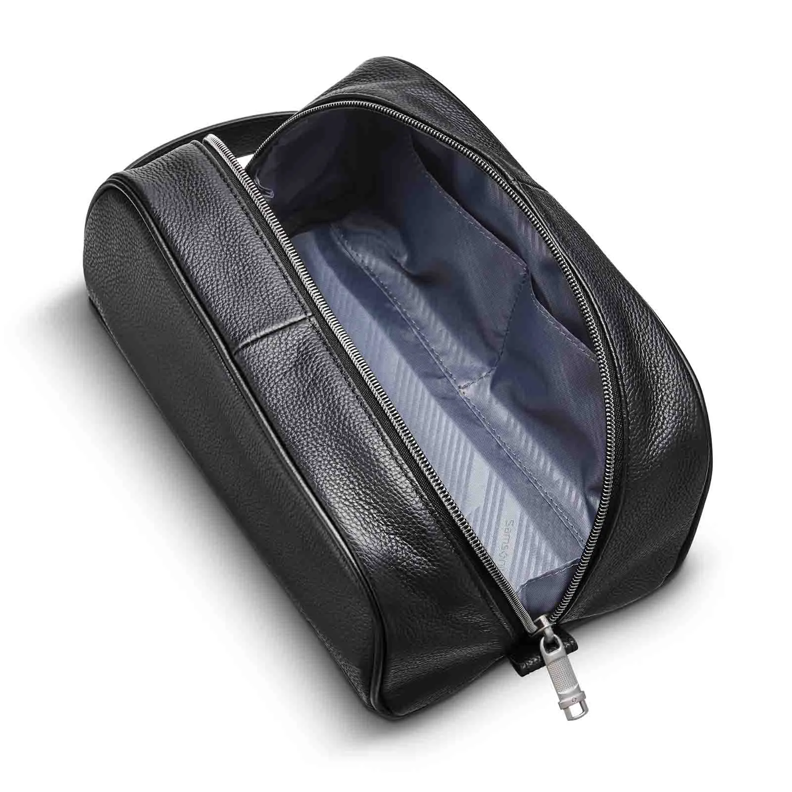 Samsonite Classic Leather Travel Kit Black