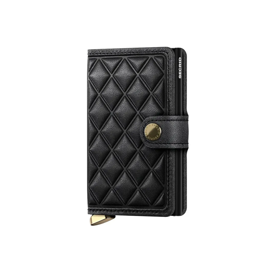 Secrid Premium Mini Wallet Emboss Diamond Black