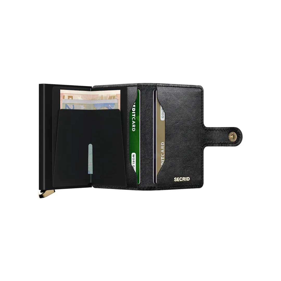 Secrid Premium Mini Wallet Emboss Diamond Black