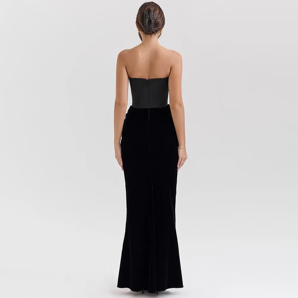 Sexy Elegant Boning Sleeveless Formal Dress