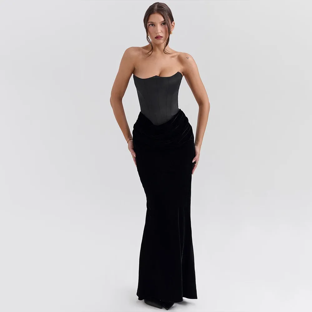 Sexy Elegant Boning Sleeveless Formal Dress