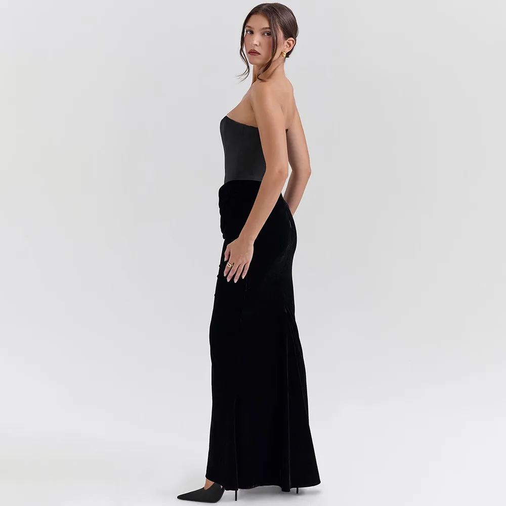 Sexy Elegant Boning Sleeveless Formal Dress
