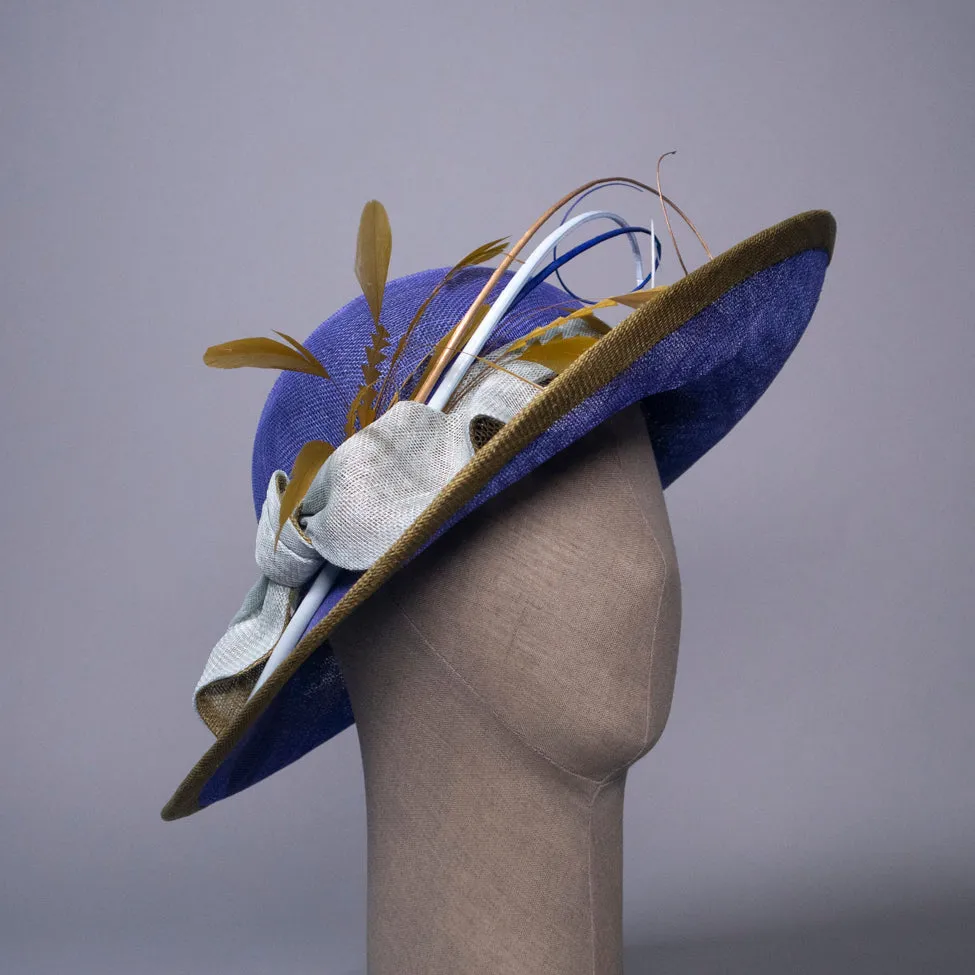 Sherilyn ~ Cobalt Blue & Olive