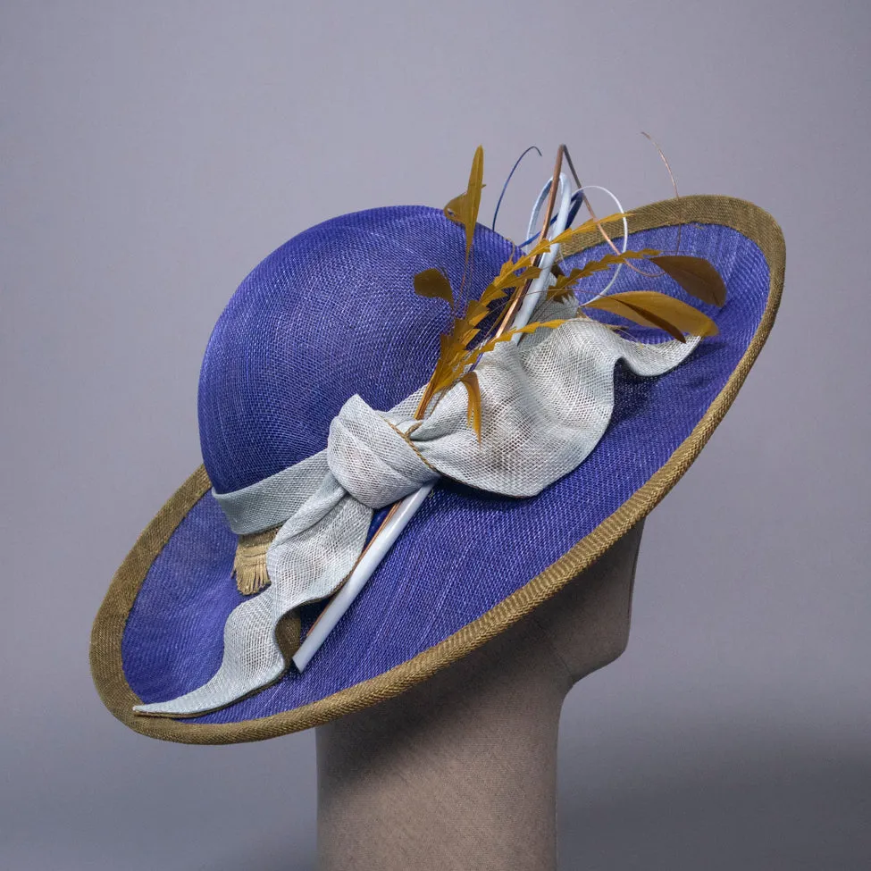 Sherilyn ~ Cobalt Blue & Olive