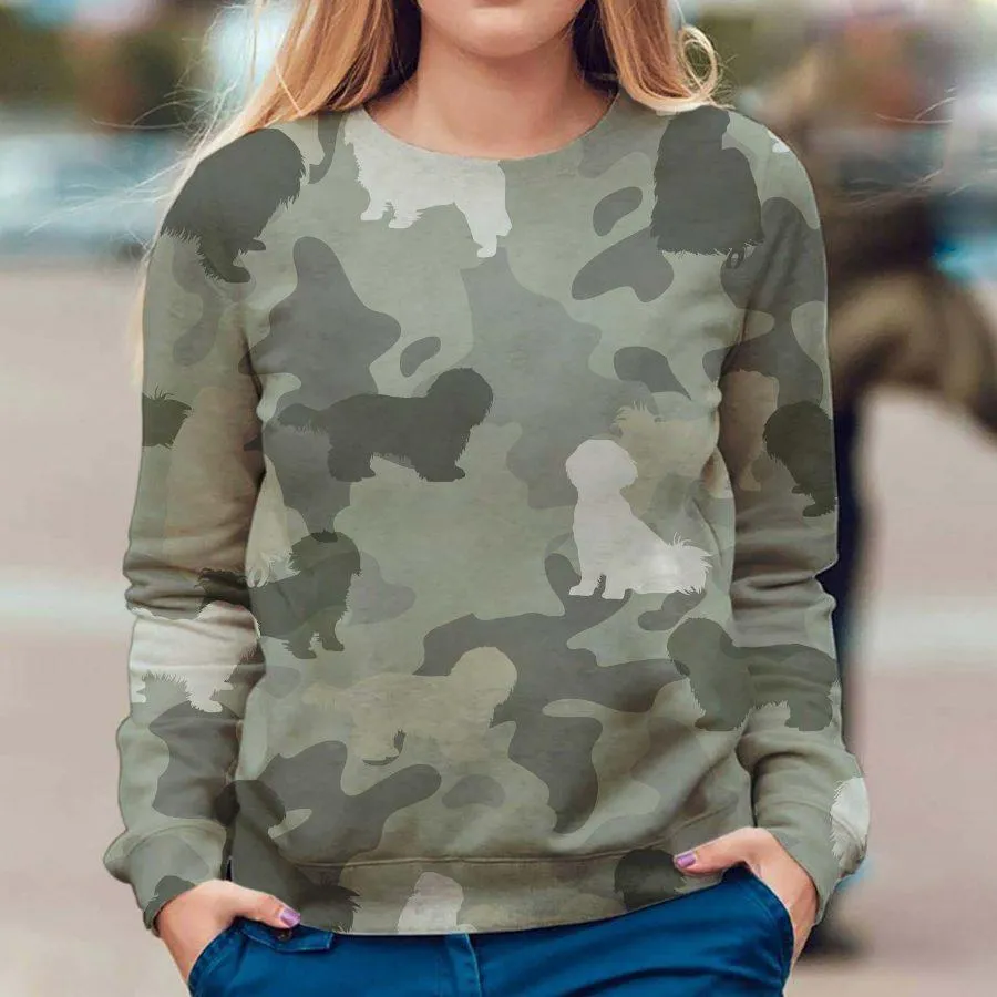 Shih Tzu - Camo - Premium Sweatshirt