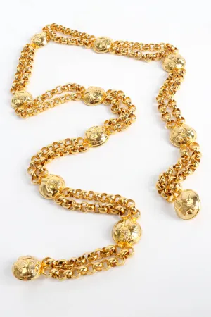 Shoe Dome Rolo Chain Link Belt