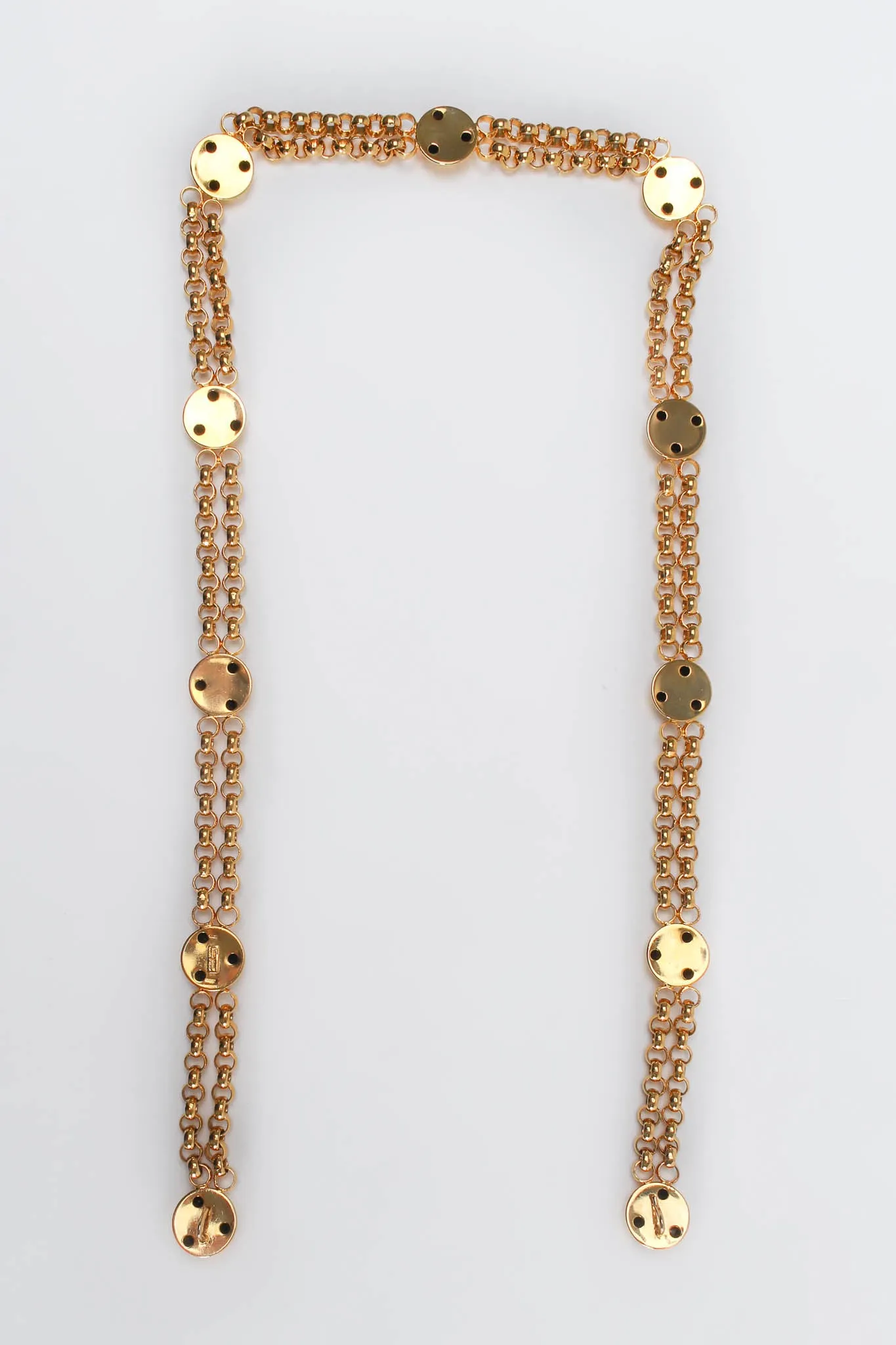 Shoe Dome Rolo Chain Link Belt