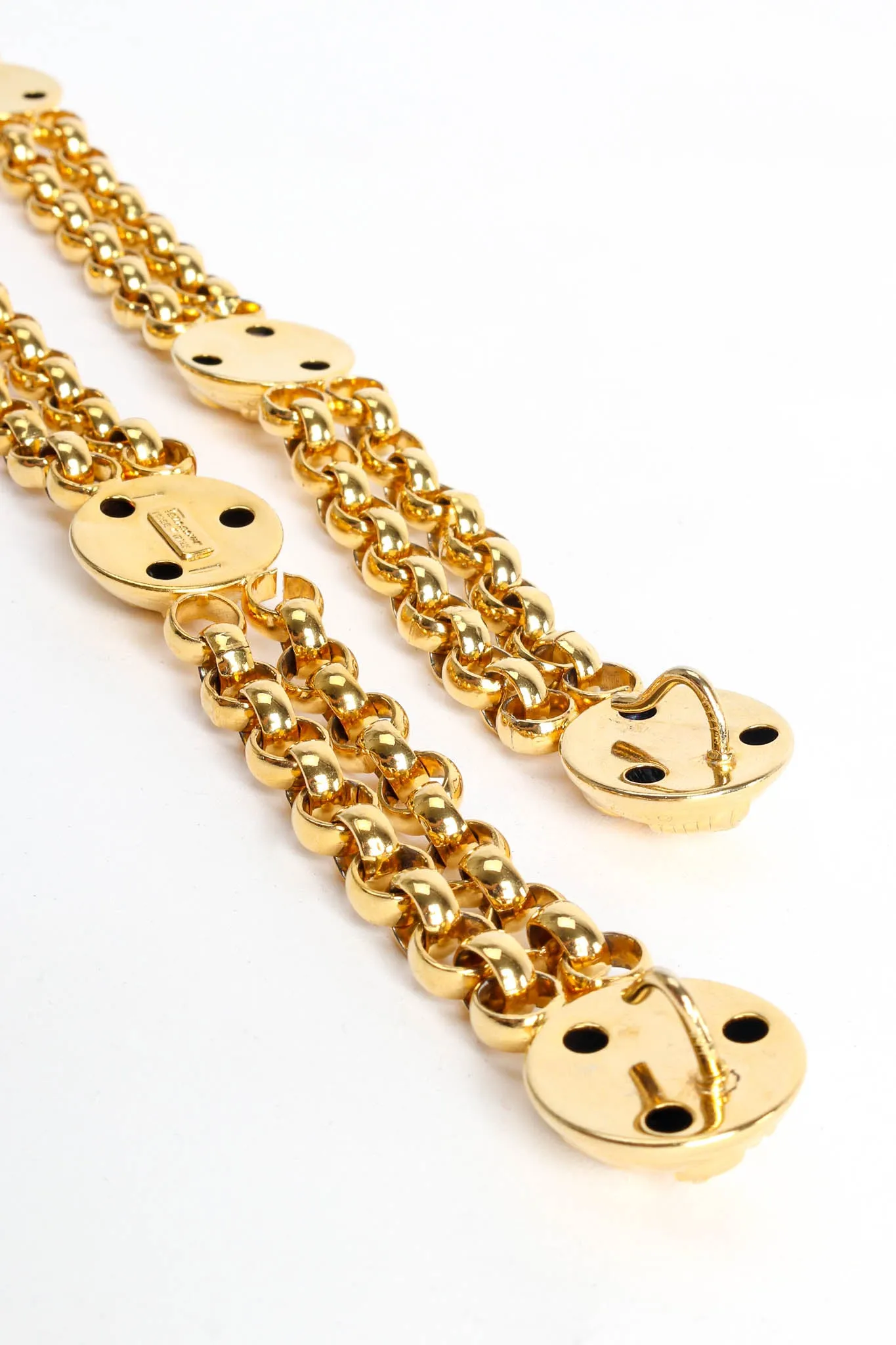 Shoe Dome Rolo Chain Link Belt
