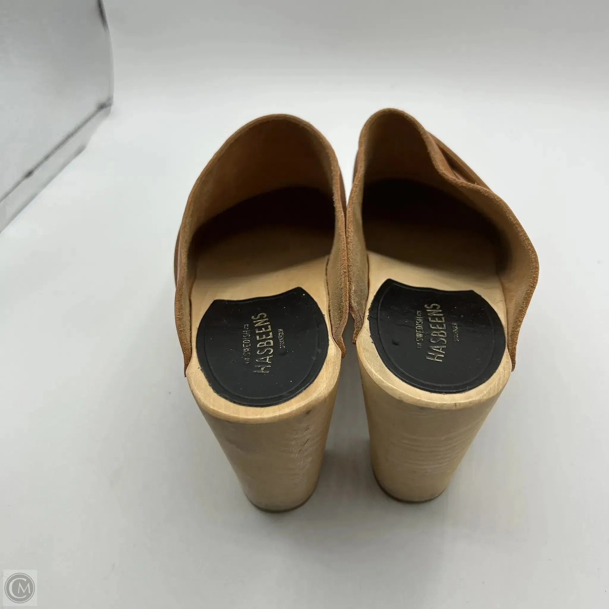 Shoes Heels Block By Cma In Brown, Size: 6.5