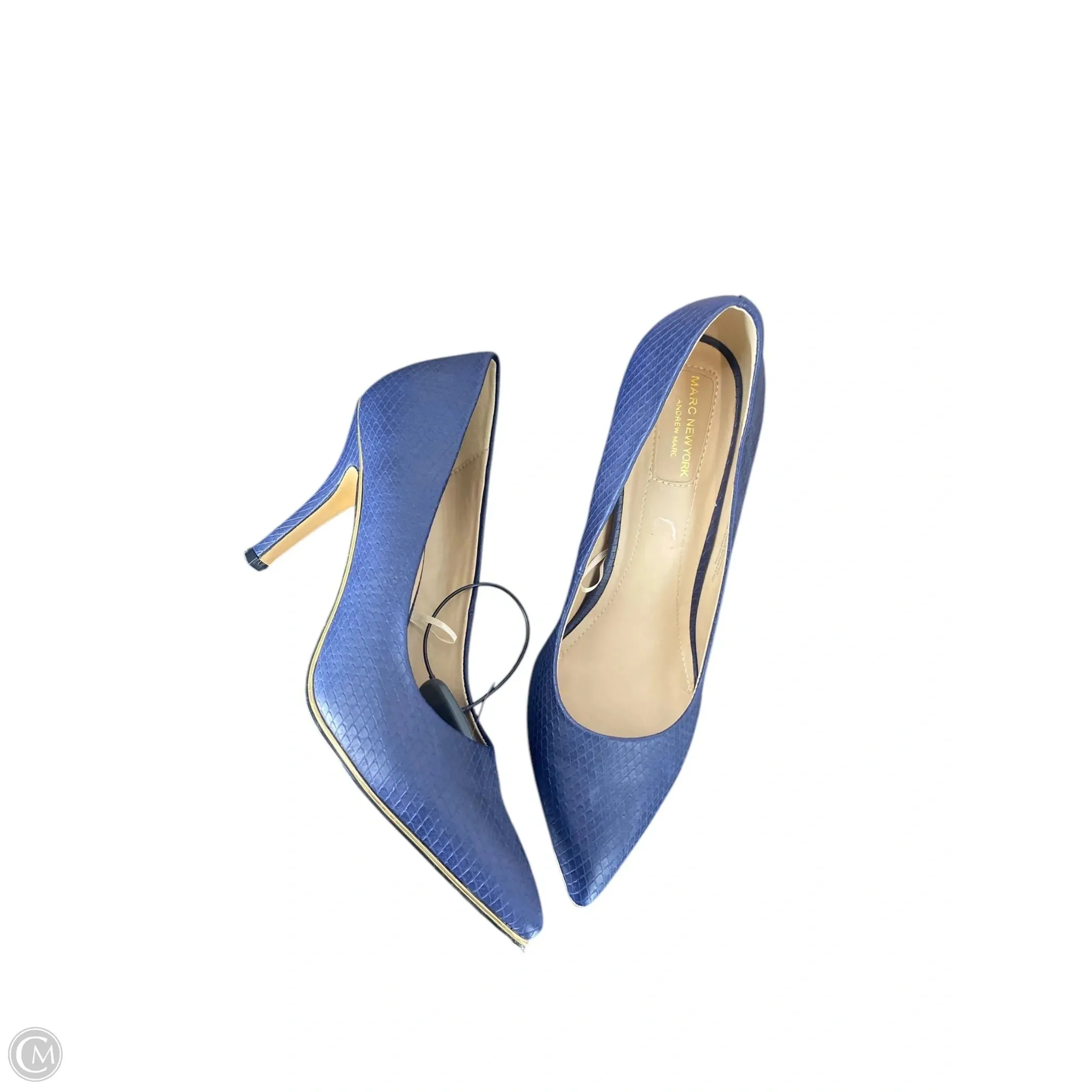 Shoes Heels Stiletto By Marc New York In Navy, Size: 9