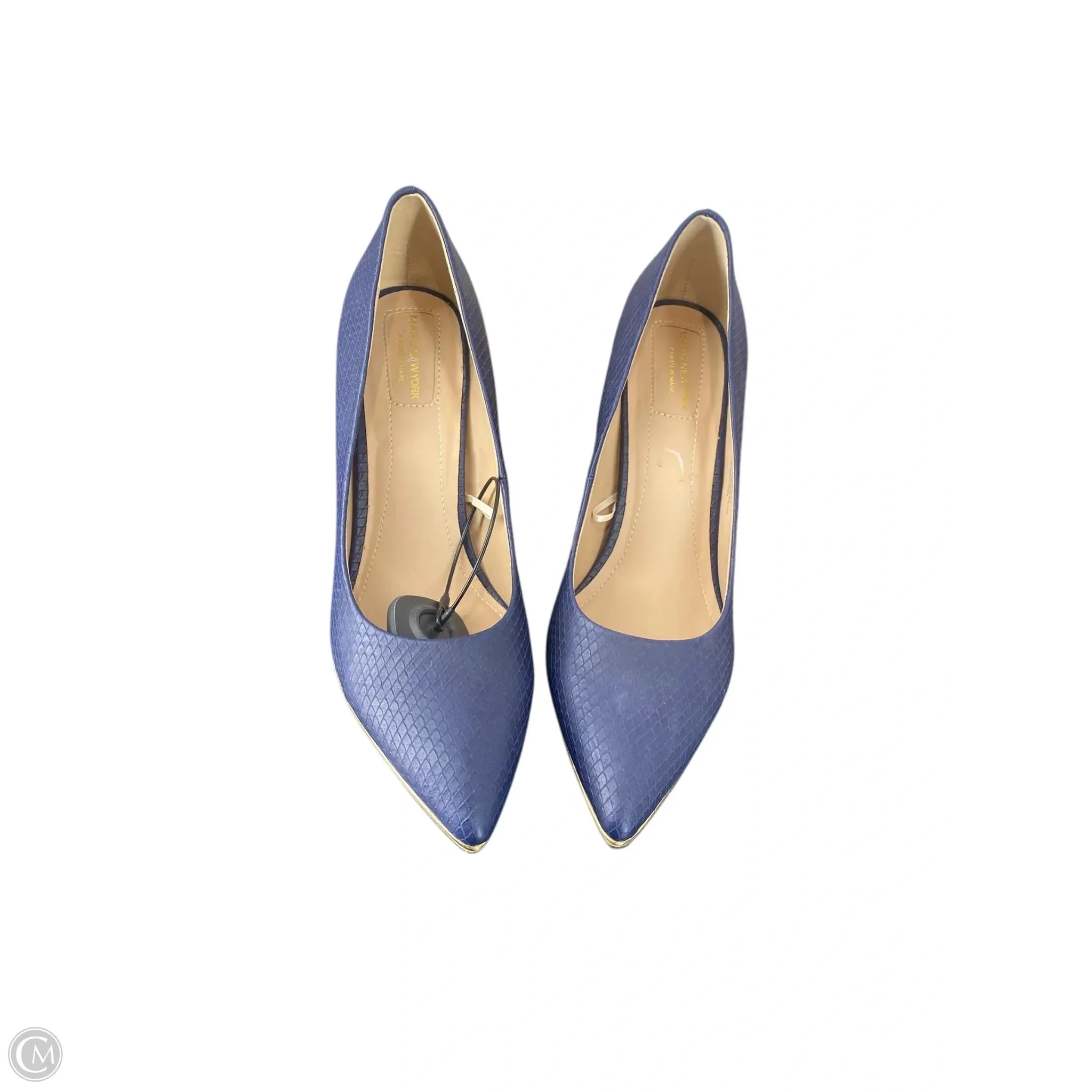 Shoes Heels Stiletto By Marc New York In Navy, Size: 9