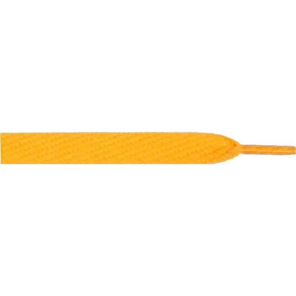 Skateboard Flat Laces - Neon Orange (1 Pair Pack) Shoelaces